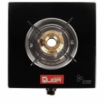 Quba ISI Certified Single Burner Toughened Glass Auto Ignition Gas Stove