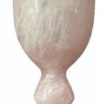 Plain Rose Quartz Wine Glass Standard, Storage Capacity : 200ml