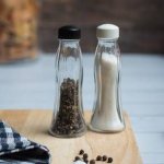 By Pasabahce Glass Salt And Pepper Set