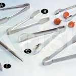 Polished Stainless Steel Serving Tongs, For Home, Hotel, Restaurant, Feature : Exilant Straint, Light Weight