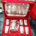 Silver Plated Brass Lemon Set With Tray
