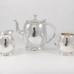 Silver EPNS Kettle Set, For Party Servings, Style : Antique