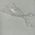 Polished Silver-Plated/ EPNS Silver Plated Pastry Tong for Home
