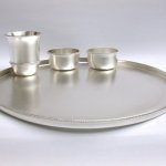 Seventh Element EPNS Silver Plated Dinner Set, For Serving Food
