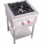 Stainless Steel Polished Single Burner Gas Stove, For Hotel, Kitchen, Feature : Shiny Look