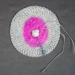 Single Tie Round Shaped Soft Mantle(RA), Color : White