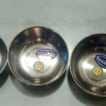 Sankalp Plain Stainless Steel Bowl, Shape : Round