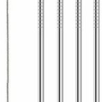 Polished Straight Shape Stainless Steel Drinking Straws