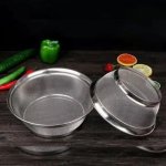 Gsp Stainless Steel Fruit Basket, Color : Silver