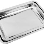 Polished Stainless Steel Multi Baking Tray, Color : Silver