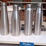 Ah Plain Steel Bottles, Color : Silver, Packaging Type : Paper Box