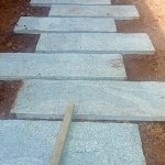 Flamed Stepping Stones, Size : 1x2ft, 2-3ft