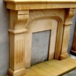 MultiColor Stone  Stone Fireplace