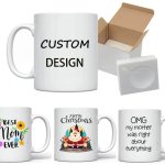 Round Ceramic Sublimation White Mug, Brand Name : Jilani Arts 11oz