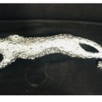 The Lumina Silver Panther Sculpted  For Decor