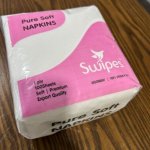 Swipes Square Checked Tissue Paper Napkins, For Home, Hotel, Office, Restaurant, Size : 30x30cm
