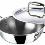 Gsp Triply Stainless Steel Kadhai (18CM), Color : Silver