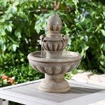 Marble Lamp Wall Fountain, Design : Antique For Amusement Park, Garden, Outdoor
